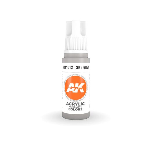 AK Interactive - 3 Gen Acrylics - Sky Grey 17ml