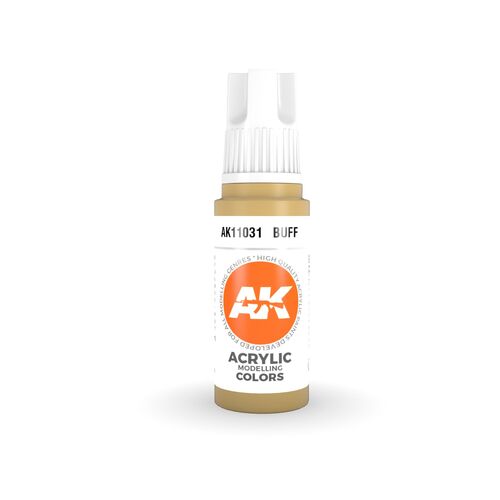 AK Interactive - 3 Gen Acrylics - Buff 17ml