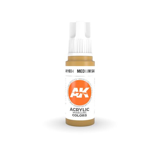 AK Interactive - 3 Gen Acrylics - Medium Sand 17ml