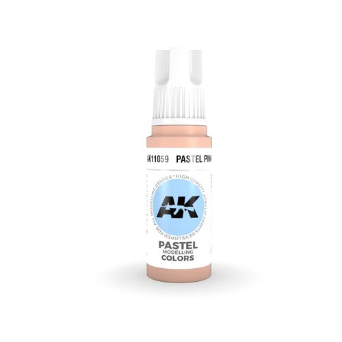 AK Interactive - 3 Gen Acrylics - Pastel Pink 17ml