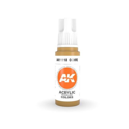 AK Interactive - 3 Gen Acrylics - Ocher 17ml