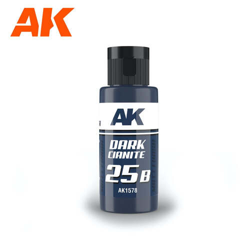 AK Interactive - Dual Exo 25B - Dark Cianite 60ml