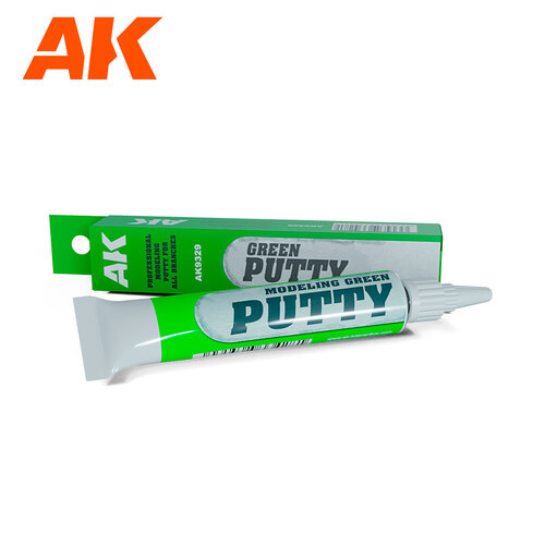 AK Interactive - Modelling Green Putty - High Quality 20ml