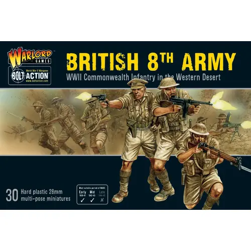 Bolt Action: British 8th Army