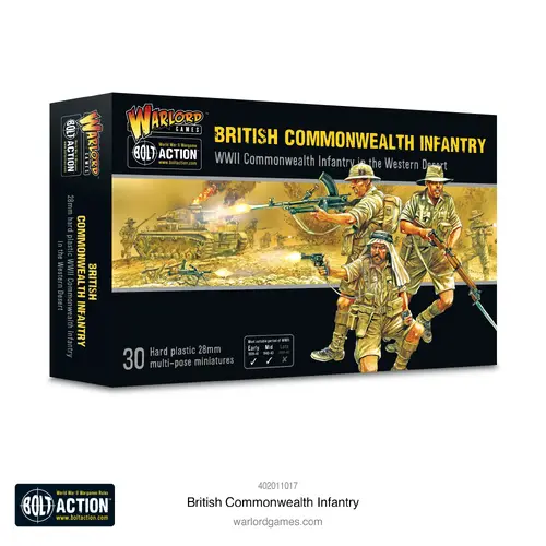 Bolt Action: British Commonwealth Infantry