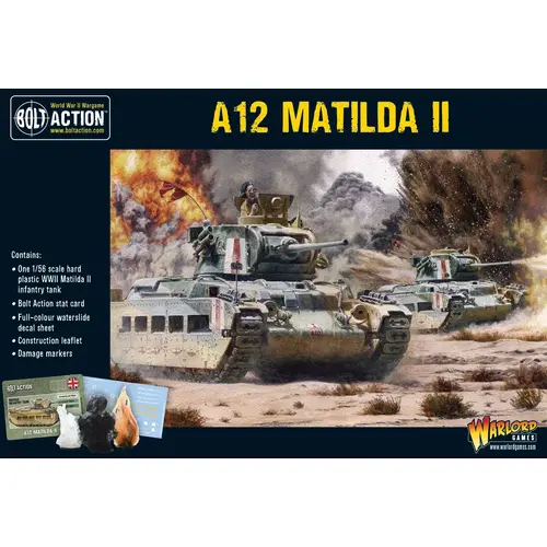 Bolt Action: A12 Matilda II Infantry Tank (Plastic)