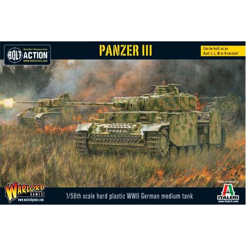 Bolt Action: Panzer III Medium Tank (Plastic)