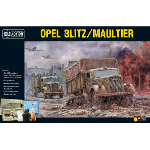 Bolt Action: Opel Blitz/Maultier (Plastic)