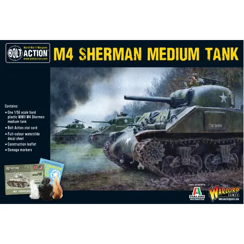 Bolt Action: M4 Sherman (75) Tank (Plastic)