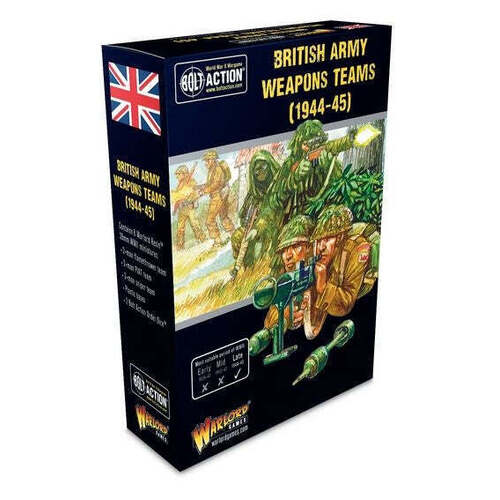 Bolt Action British Army (1944-45) Weapons Teams