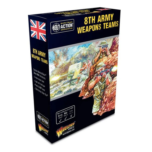 Bolt Action: 8th Army Weapons Teams