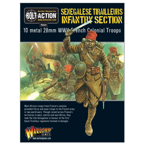 Bolt Action French Army Sengalise Tirailleurs