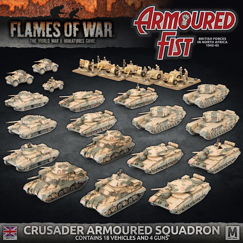 Flames of War: British: Armoured Fist Desert Rats Army Deal