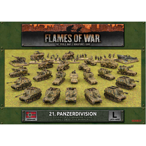 Flames of War: German - 21st Panzer Army - 80th Anniversary Army Deal (Ltd Ed)