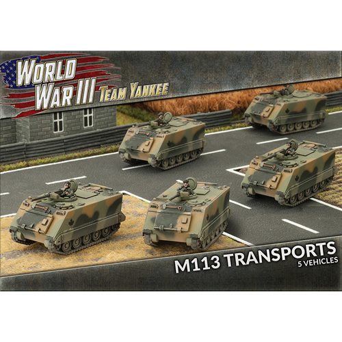 Team Yankee WWIII: Belgian M113 Platoon (x5)