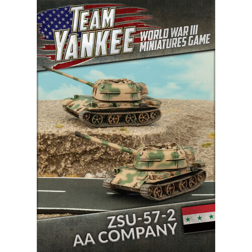 Team Yankee WWIII: American: ZSU-57-2 AA Platoon (WWIII x2 Tanks)