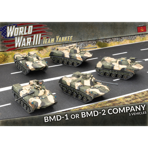 Team Yankee WWIII: Soviet: BMD Company (x5 Plastic)