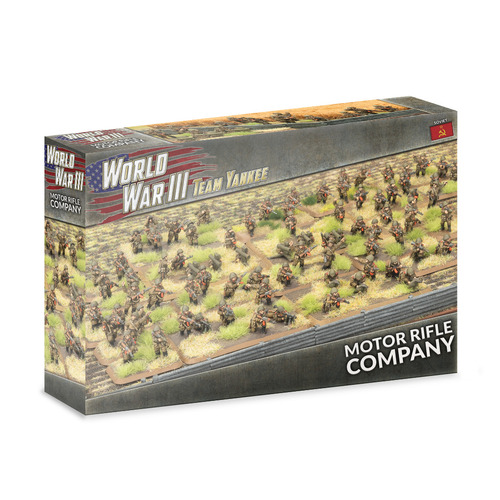 Team Yankee WWIII: Soviet Motor Rifle Company (x100 figs plastic)