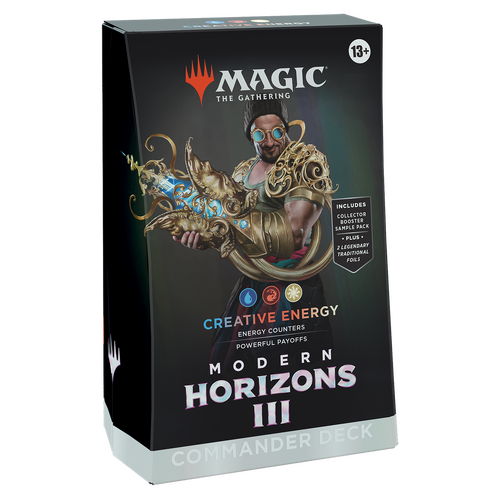 MTG Modern Horizons 3 - Creative Energy Commander Deck
