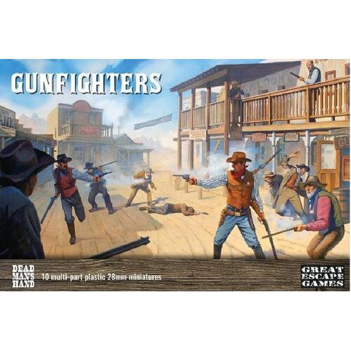 Dead Man's Hand Gunfighters (Plastic)