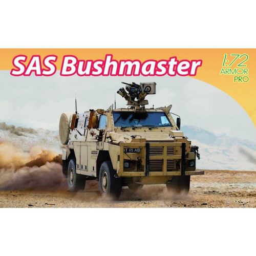 Dragon 1/72 SAS Bushmaster Plastic Model Kit [7701] 
