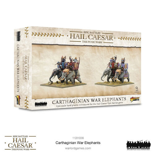 Epic Battles: Hail Caesar - Carthaginian War Elephants - Preorder