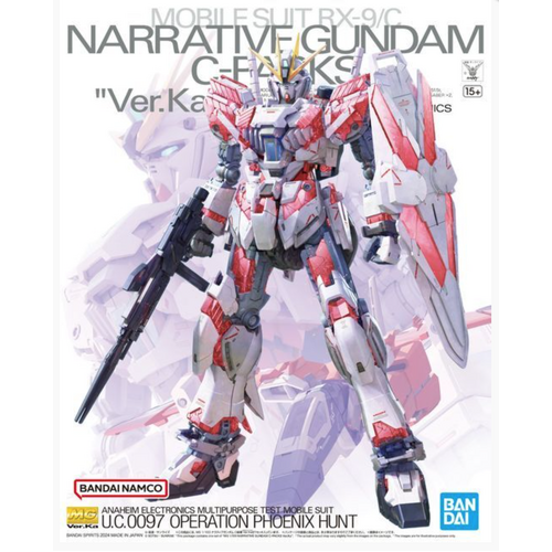 Bandai 5066308 MG 1/100 Narrative Gundam C-Packs Ver.Ka