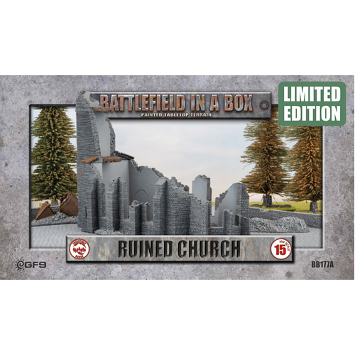 Battlefield in a Box: Church (Ruins) (Alt. Scheme - Limited Edition)