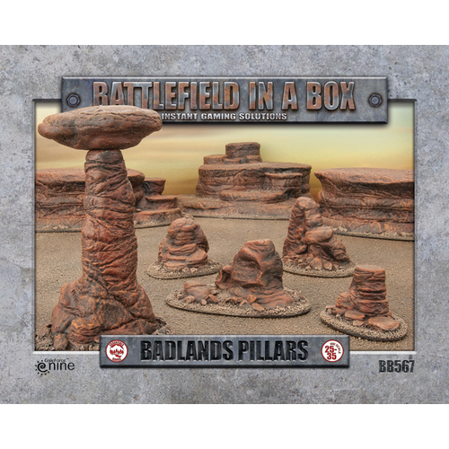 Battlefield in a Box: Badlands Pillars - Mars (x5)