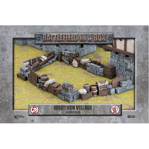 Battlefield in a Box: Wartorn Village - Barricades