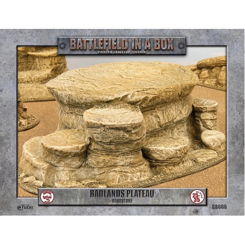 Battlefield in a Box: Badlands: Plateau - Sandstone (x1)