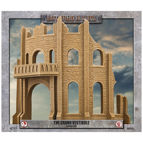 Battlefield in a Box: Gothic Battlefields: The Grand Vestibule - Sandstone (x1)