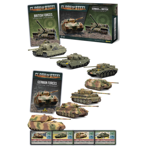 Clash of Steel: German vs British Starter Set