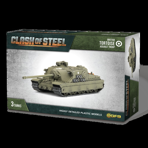 Clash of Steel: Tortoise Assault Tank Troop (x3 Plastic)