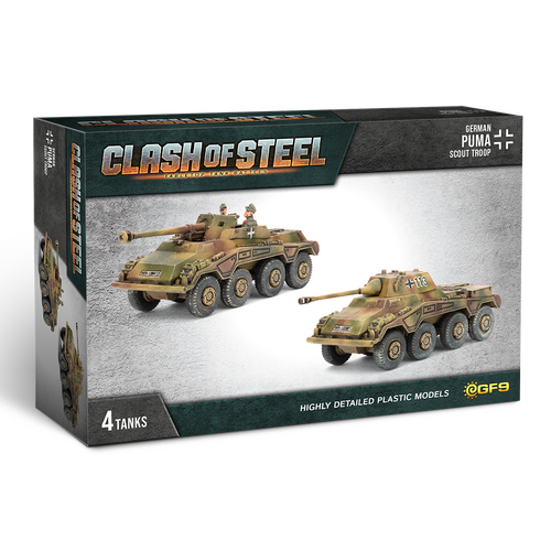 Clash of Steel: Puma Scout Troop (x4 Plastic)