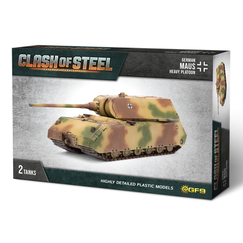 Clash of Steel: E-100 Heavy Tank Platoon (x2 Plastic)