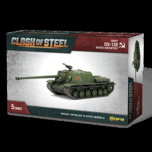 Clash of Steel: ISU-130 Assault Gun Battery (x5 Plastic)