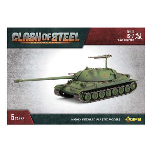 Clash of Steel: IS-7 Heavy Tank Company (x5 Plastic)