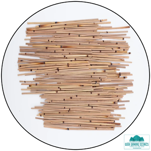 Geek Gaming Scenics Miniature Reed Stalks / Bamboo (13cm)