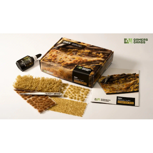 Gamers Grass Tuft Starter Boxes - Dry Grass