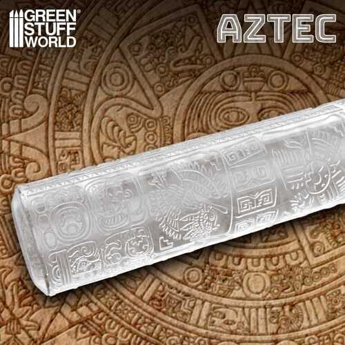 Green Stuff World Rolling Pin Aztec