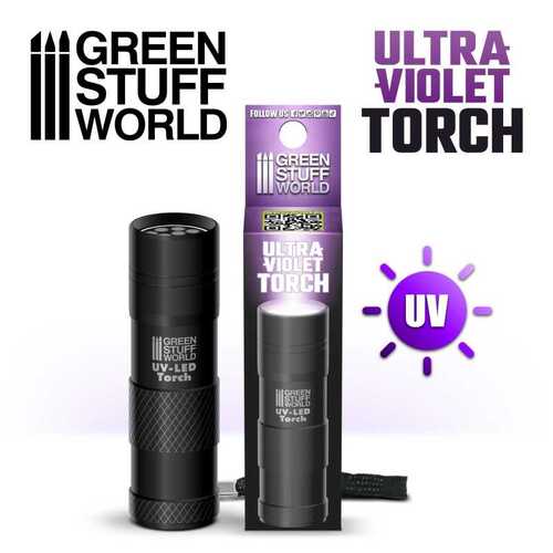 Green Stuff World Ultraviolet Light Torch - Resin Curing