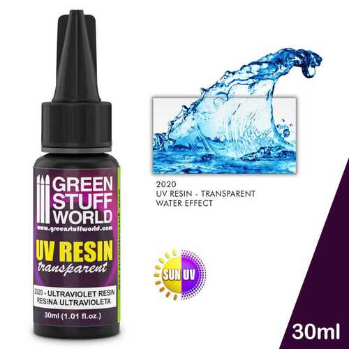 Green Stuff World UV Resin 30ml - Water Effect - Clear