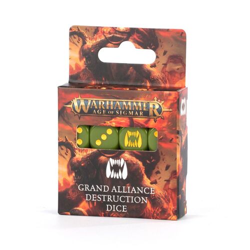 Age Of Sigmar: Grand Alliance Destruction Dice