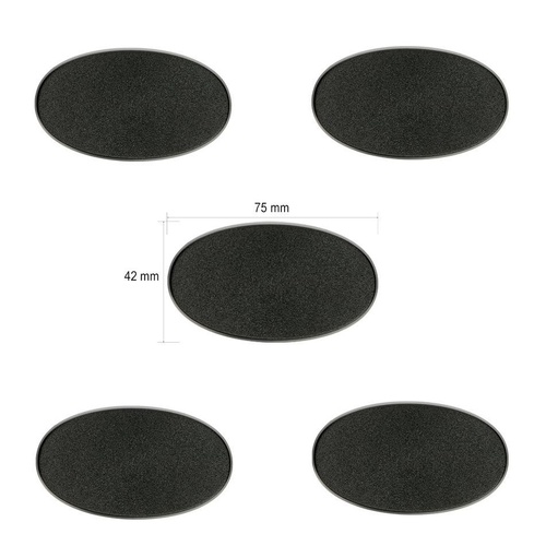 Citadel 75x42mm Oval Bases