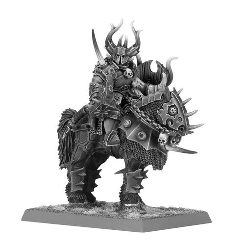 Warriors of Chaos: Chaos Lord on Daemonic Mount