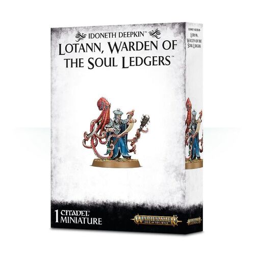 Idoneth Deepkin: Lotaan Warden of the Soul Ledgers