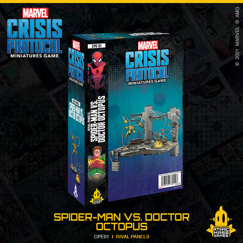 Marvel Crisis Protocol Rival Panels - Spider-Man VS Doctor Octopus