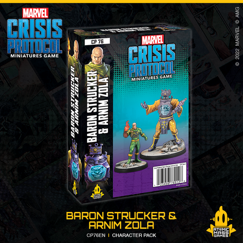 Marvel Crisis Protocol Baron Von Strucker & Arnim Zola