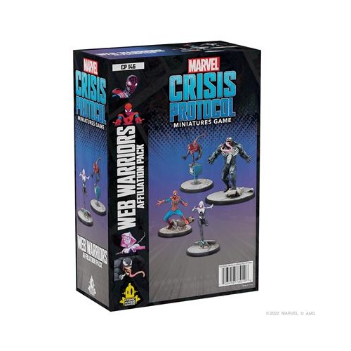 Marvel Crisis Protocol Web Warriors Affiliation Pack